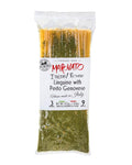 Tiberino's Linguine with Pesto Genovese - All Natural &amp Non-GMO Italian Pasta 8.8oz - Imported from Italy No Additives Preservatives or Artificial Coloring Sun-Dried Ingredients &amp No-Strai