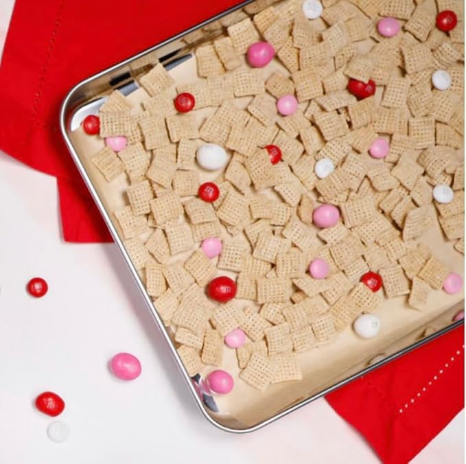 M&ampMS Peanut Milk Chocolate Valentine's Day Candy Jar 62 oz