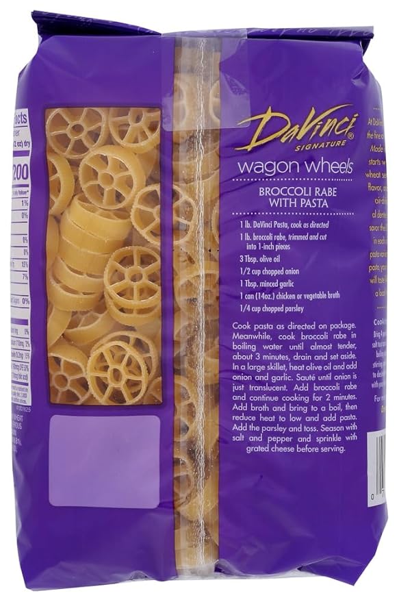 Davinci Pasta Wagon Wheels6