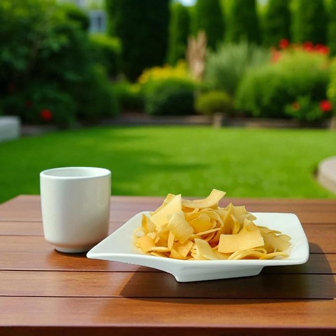 Baked Coconut Chips – Thai Crispy Snack Toasted Coconut Flakes 50g Bag (5 50g.)