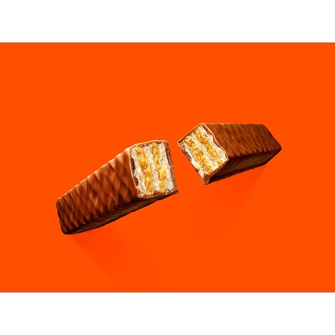 REESE'S STICKS Milk Chocolate Peanut Butter Wafer King Size Candy Packs 3 oz (24 Count)