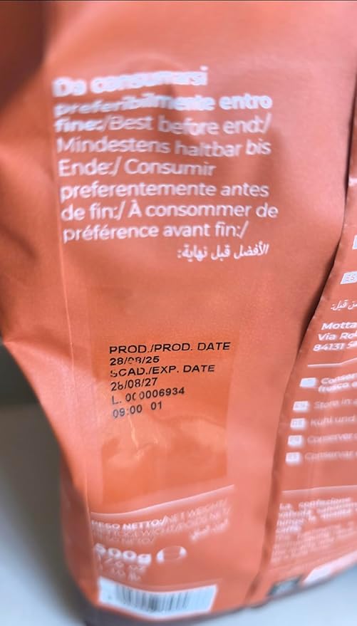 Caffè Motta Lounge Bar Classico Whole Bean Coffee Medium Roast 1.1 lbs per Bag 2 Packs
