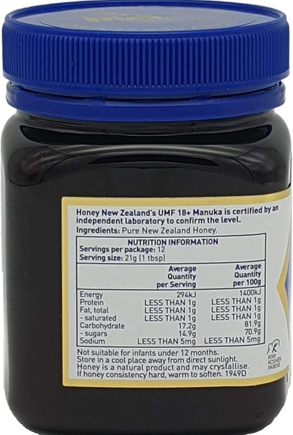 UMF 18+ Manuka Honey 250g