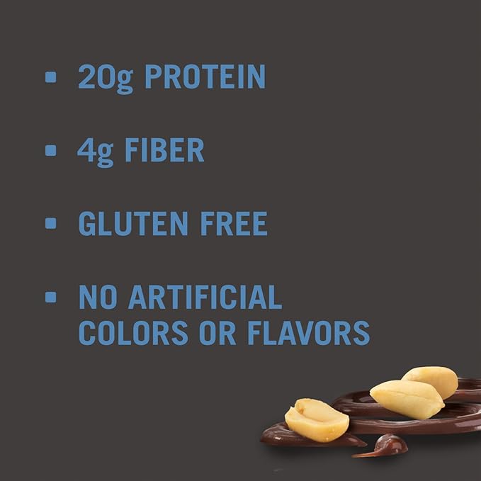 PowerBar Protein Plus Bar Chocolate Peanut Butter 2.12 Ounce (15 Count) (Packaging May Vary)