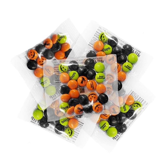 M&ampM'S Milk Chocolate Halloween Party Favors (20 pack) Perfect for Halloween Parties Trick or Treat and Halloween Decorations