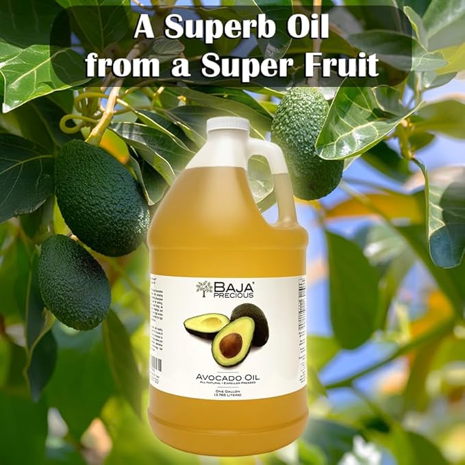 Baja Precious - Avocado Oil Case of 4 X 1 Gallon Jugs