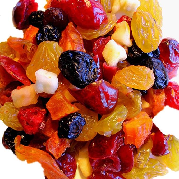Traina Foods - Dried American Blend 5-Pound Case Organic and All Natural California Sun Dried Fruits