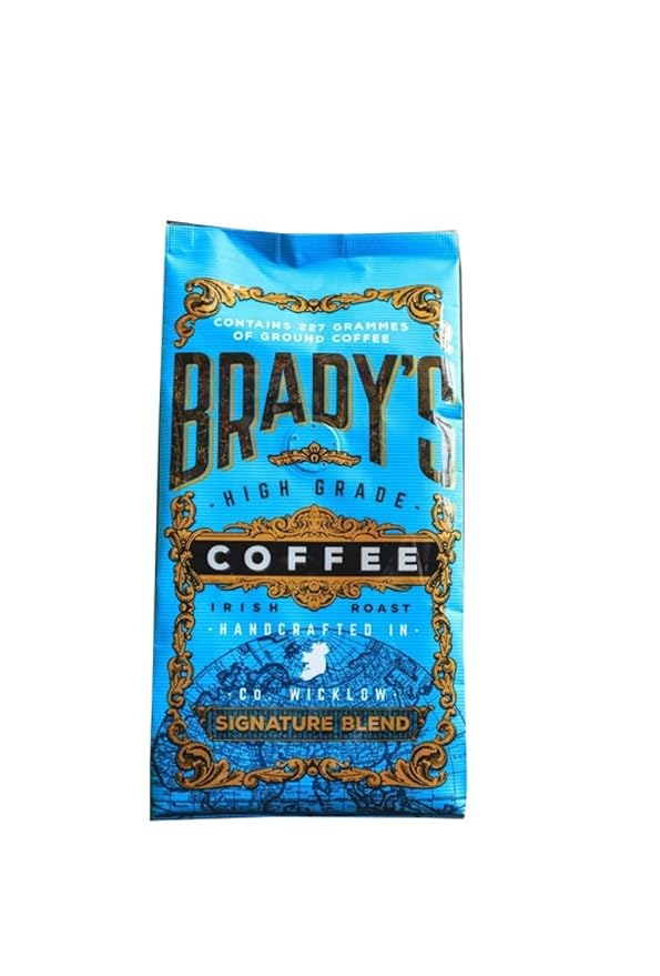 Brady’s Irish Coffee Signature Blend Ground Coffee — 227g FROM IRELAND