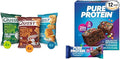 Quest Nutrition Protein Chips &amp Pure Protein Brownie Bars Variety Pack High Protein Gluten-Free Low Carb Snack Bars 1.1 Ounce &amp 12 Count