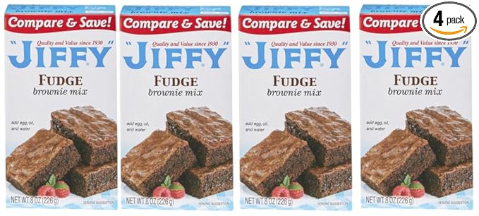 Pack Of 4 Fudge Brownie Mix 8 oz.