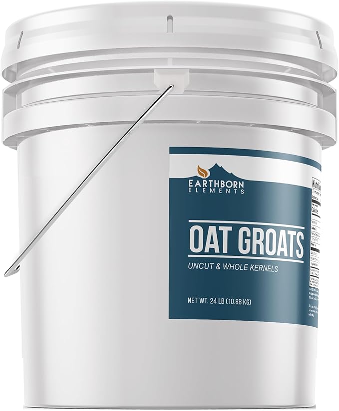 Earthborn Elements Oat Groats (3.5 Gallons) Good Source of Iron &amp Fiber Always Pure