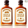 Salted Caramel Maple Craft Syrup | Delicious All Natural Topping Sweetener &amp Ingredient | Enjoyed By All Ages | Great Gift Item | 6.8oz. (200mL) (Pack of 2)