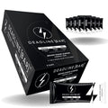 Deadline Bar Caffeinated Energy Bar Brown Sugar Almond 8pk - 100mg Caffeine - 10g Protein - 34g Carbs - 300 Calories - All Natural - No Artificial Ingredients - No Preservatives