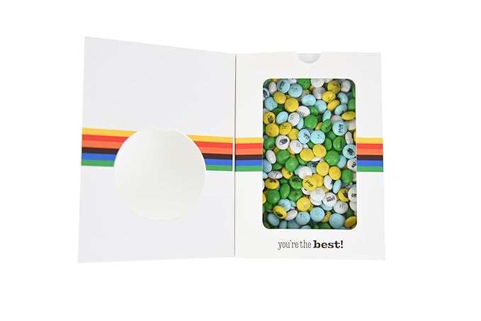 M&ampM’S WORLD Thank You Gift Box Includes Built in Card Unique Gift for Family Friends Colleagues Employees &amp Clients