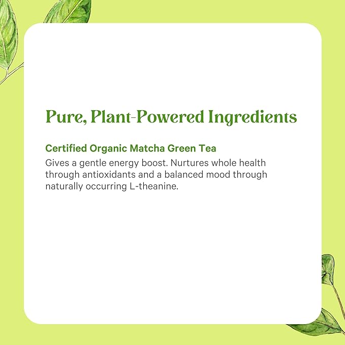 PURE SYNERGY Matcha Power | Organic Matcha Green Tea Capsules | Ceremonial Grade Supplement with EGCG | for Enhanced Energy &amp Alertness (90 Capsules)