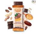 Skout Organic Plant-Based Protein Bars Chocolate Peanut Butter (12 Pack) 10g Protein - Vegan Protein Bars - Only 5 Ingredients - Easy Snack - Gluten Dairy &amp Soy Free