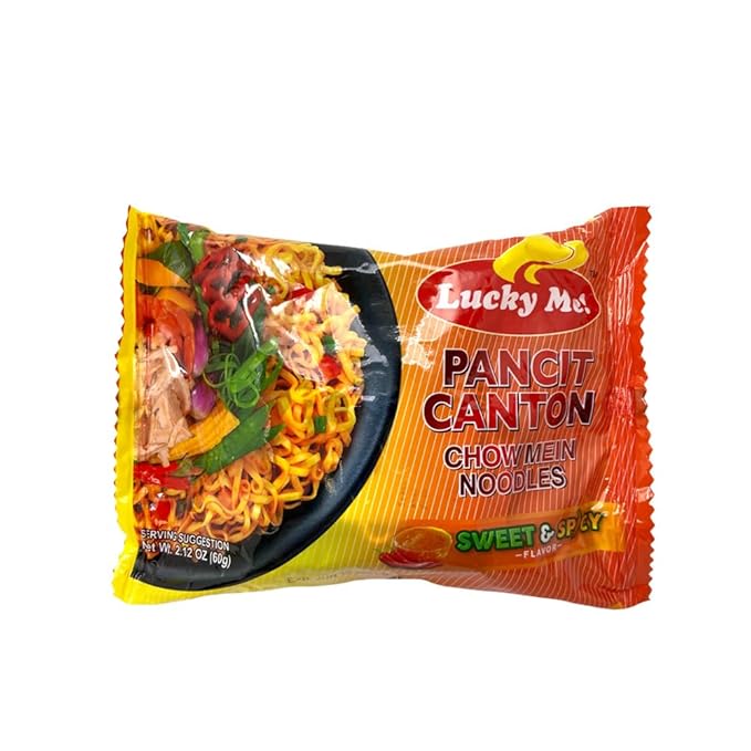Lucky Me! Instant Noodle Soup (Sweet &amp Spicy 30 Pack)