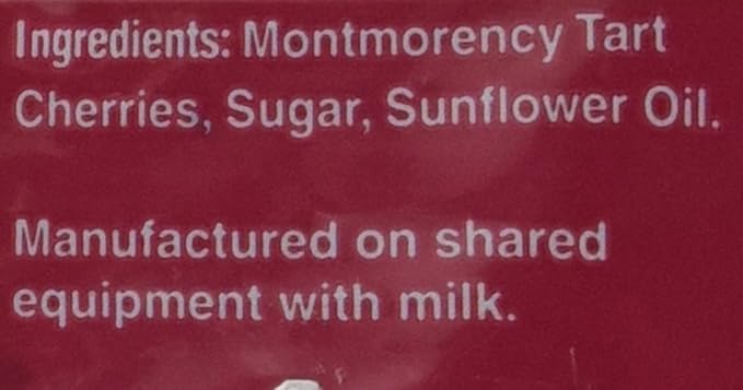 Trader Joe's Dried Pitted Tart Montmorency Cherries 8oz