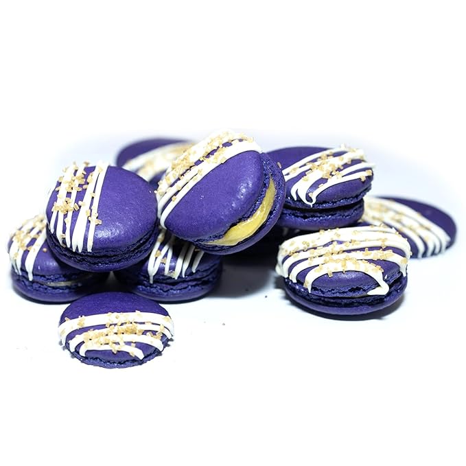 CrumbleCrate Baking DIY Activity Kit - Bake Delicious Lavender Macarons with Lemon Curd with Pre-Measured Ingredients – Best Gift Idea