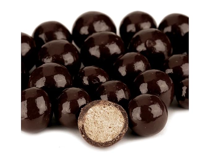 Bayside Candy Dark Chocolate Collection Dark Chocolate Covered Malt Balls (10LBS)