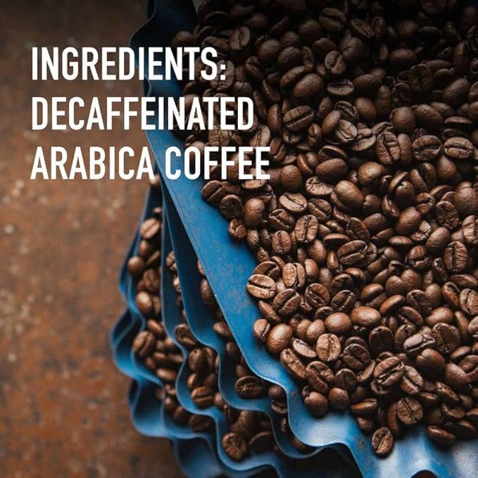 Peet's Coffee Dark Roast Decaf Keurig K-Cup Pods Decaffeinated Arabica Coffee - Decaf House Blend 88 Count (4 Boxes of 22 K-Cup Pods)