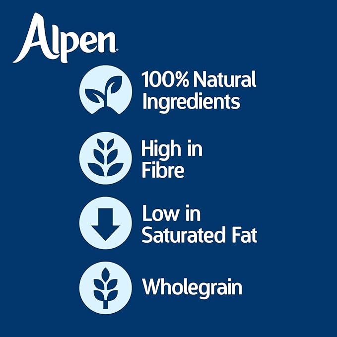 Alpen No Added Sugar Muesli 950g (Pack of 2)