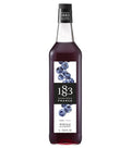 1883 Blueberry Syrup for Drinks Made in France 1 Liter Glass Bottle