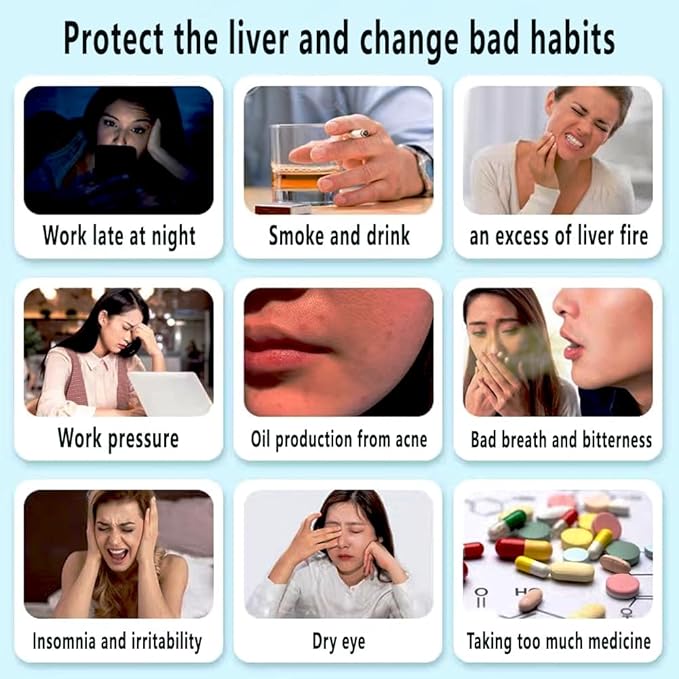 18 Flavors Liver Care Tea Herbal Tea for Liver - Nourish and Support Your Liver Health (60PCS)