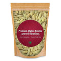 Dry Fruits Green Kandhari Kishmish Seedless Dried Grapes or Raisins Afghani Kishmish Sundekhani Kishmish Chemical Free No Preservatives - 250 Grams