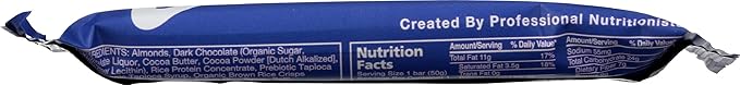 Zing Bars - Nutrition Bar - Dark Chocolate Coconut - 1.76 oz Bars - Case of 12