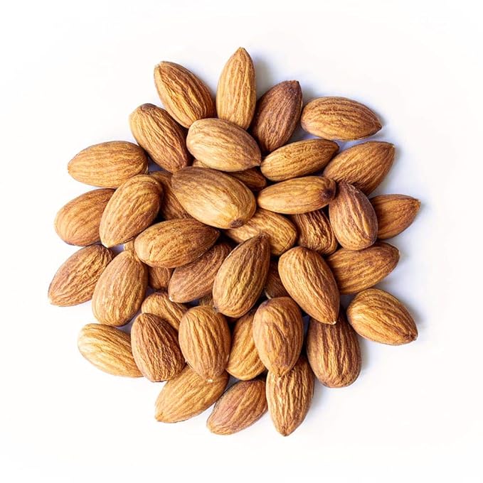 Food to Live - Organic Imported Raw Almonds 5 Pounds Non-GMO Whole No Shell Unpasteurized Unsalted Vegan Kosher Keto-Friendly.