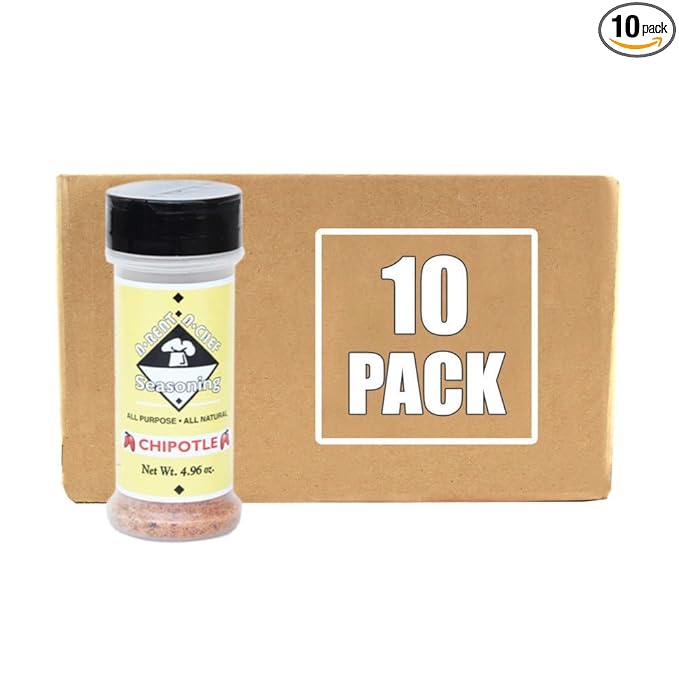 Chipotle All Purpose Seasoning | Pack of 10 | 4.96 oz | Gluten Free | A-Rent-A-Chef