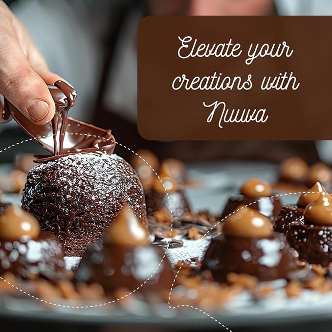 Nuuva Foods Premium Dulce de Leche – Authentic Creamy Caramel Spread – Perfect for Desserts Baking and Spreading Caramel Carmel Syrup Dulce De Leche Syrup - 11 lbs
