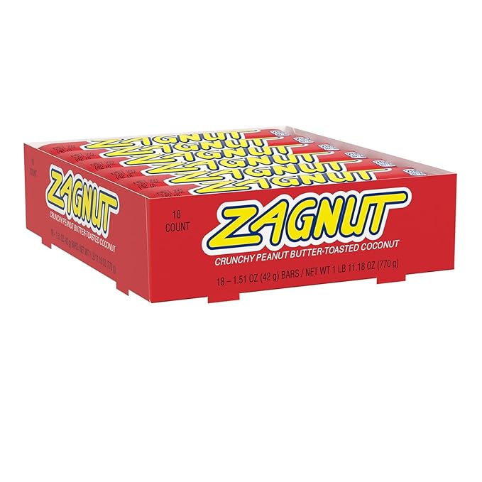 Crunchy Peanut Butter with Toasted Coconut Candy Bars 1.51 oz (18 Count) (1.51oz)