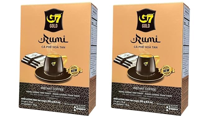 Instant Coffee Powder Quick Dissolving (2 PACKS RUMI INSTANT COFFEE)