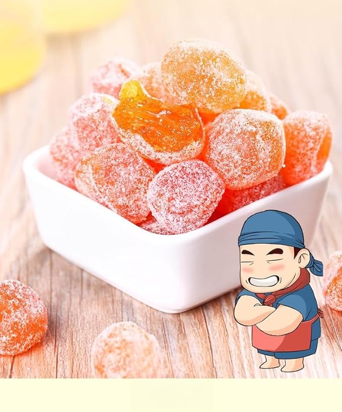Rock Sugar Kumquat Sweet and Sour Kumquat Dried Kumquat Preserved Fruit 500g/bag Golden Kumquat Healthy and Nutritious Dried Fruit Delicious Kumquat Dim Sum Leisure Snacks (500g)