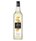 1883 Yuzu Lemon Syrup for Drinks Made in France 1 Liter Glass Bottle