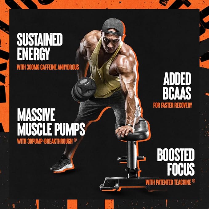 Animal Primal Muscle Hydration + Preworkout Powder – Contains Beta Alanine 3DPump Caffeine &amp Electrolytes – Improves Energy Focus Endurance &amp Absorption – Fruit Punch Flavor 17.9 oz