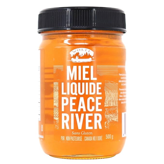Peace River Liquid Honey | 100% Pure Raw Honey | Mild Flavor Profile | Unpasteurized | Preservative &amp Additive Free Non-GMO Certified | Sustainably Sourced | 16oz Jar