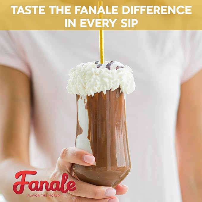 Fanale Premium Ice Mocha Bubble Tea Flavoring Powder | Perfect for Baking Smoothies Desserts and Drinks | Instant Flavoring Powder for Boba Milk Tea - 2.2 Pounds (Pack of 1)