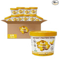 Real Milk &amp Cream Protein Oatmeal (18 count). Sold in 9000+ stores &amp more than 100k cups every month. Made with real milk &amp cream — never whey which is a highly processed industrial bypr