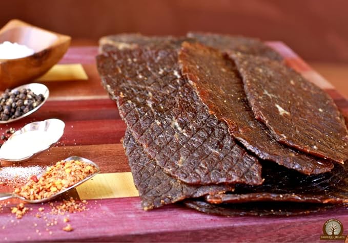 Mahogany Smoked Meats: Teriyaki Buffalo Jerky - 8oz
