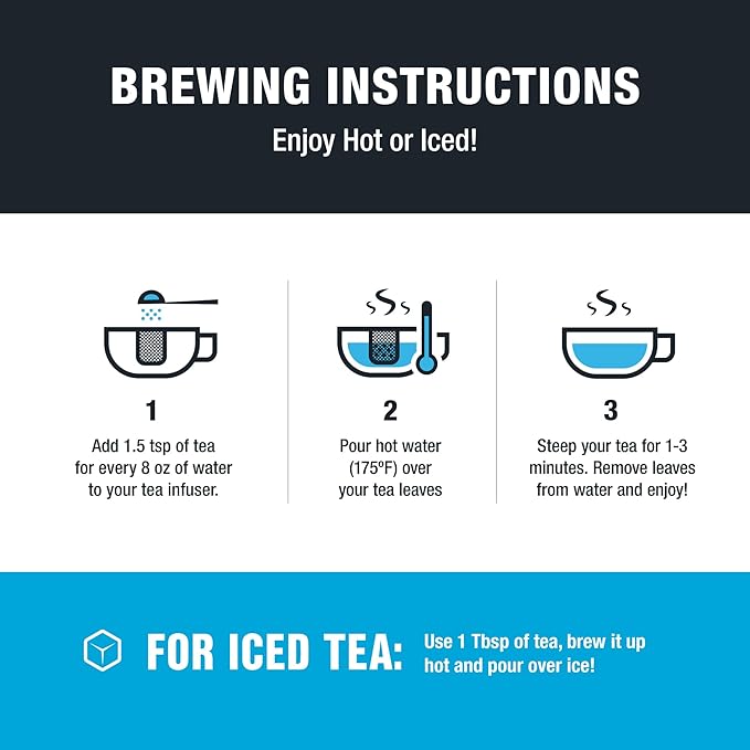 Tiesta Tea - Jasmine Pearls Green Tea Loose Leaf Single Origin Premium Jasmine from China Pure Unblended Medium-Caffeinated Blend Makes Hot or Iced &amp Up to 200 Cups 16oz Resealable Bulk Pouch