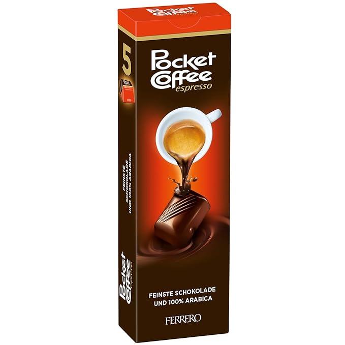 Pocket Coffee Ferrero 12-5 Piece Packs (60 Piece Case)
