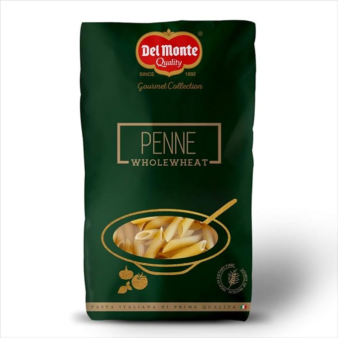 Delmonte Penne Rigate Whole Wheat Pasta 500g