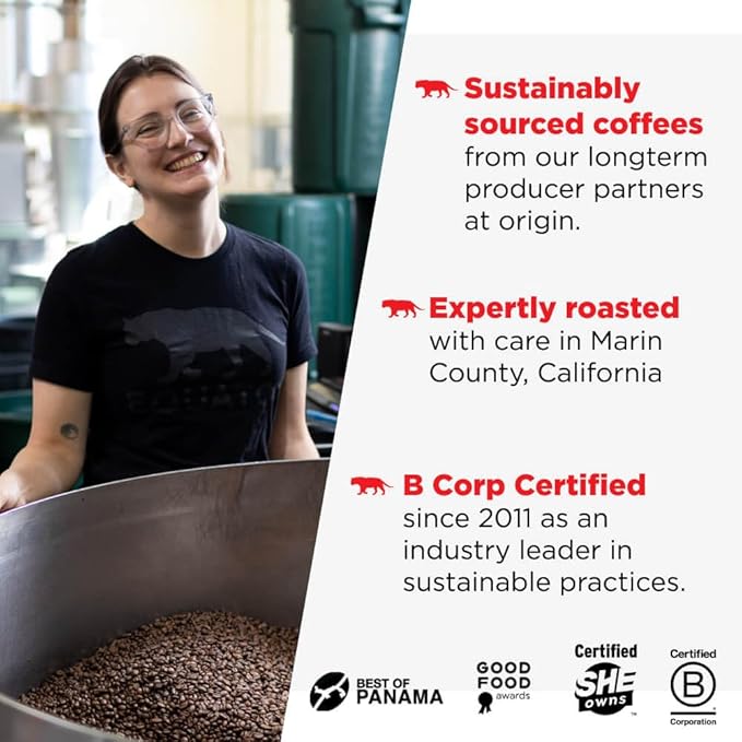 Equator Coffees Mocha Java Blend Organic Whole Bean Coffee Medium Dark Roast Fresh Roasted Dark Chocolate &amp Berry Flavor Notes Sustainable and Fair Trade Certified 10.5 oz Bag