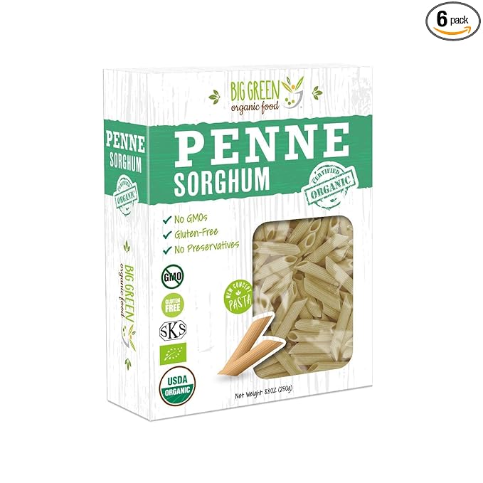 Organic Sorghum Penne 8.8oz New Concept Pasta (6)
