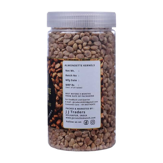 Organic Almondette Kernels (Chironji Seeds) Charoli Seeds - Rich In Nutrients Source Of Protein Fibers And Essential Minerals - Ideal For Garnishing Baking (200 gm)