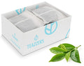 Teazzers Premium All-Natural Green Tea Bags – Great for Foodservice Commercial Ice Tea Brewers | Unsweetened USA-Made Bulk Green Tea for Restaurants Cafés &amp Home Brewing (2 ounce 48 Count)
