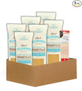 6x Rummo Pasta Spaghetti 12 OZ Bundle with Bamboo Chop Stck Pair – Slow-Dried Durum Wheat Spaghetti with Eco-Friendly Utensils for Cooking or Serving – Gift Set (7 Items)